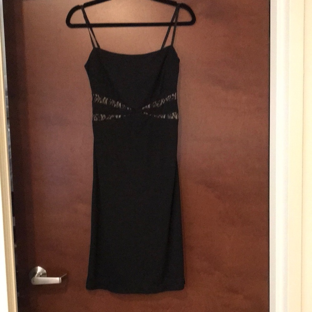 BCBG little black cocktail dress size 6 Like new!